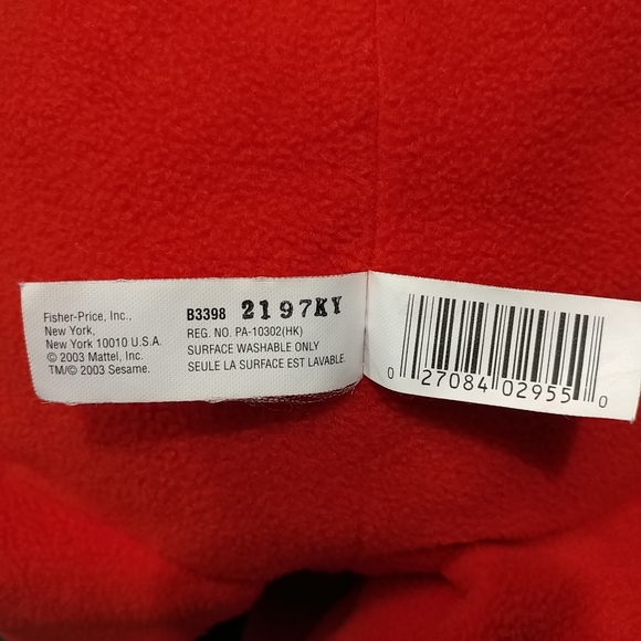 Vintage Elmo Jumbo Plush Sesame Street 31" Tall Soft Plush Eyes Stuffed Animal - Picture 6 of 15